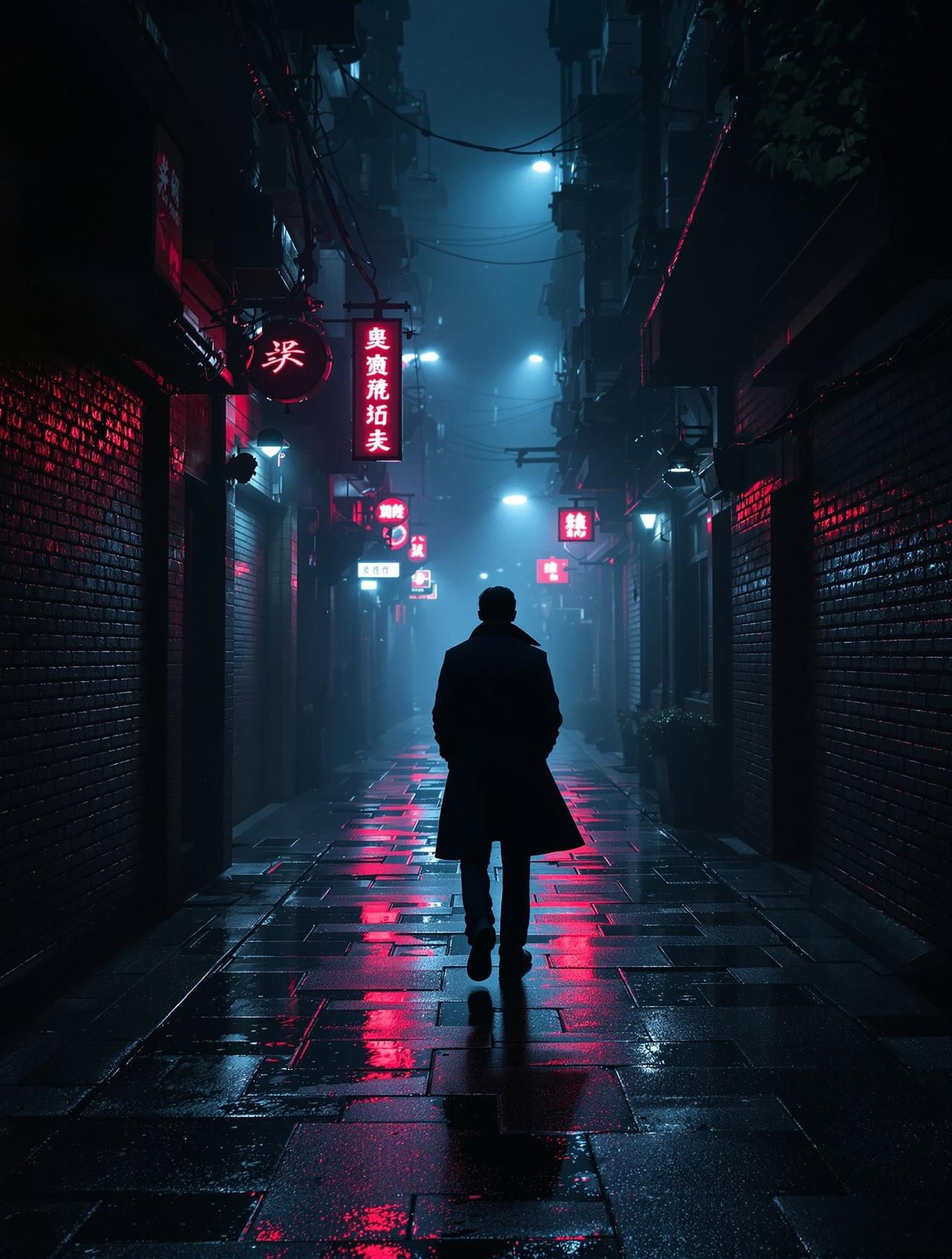 暗夜追踪者 - 漫剧工场悬疑题材短剧封面